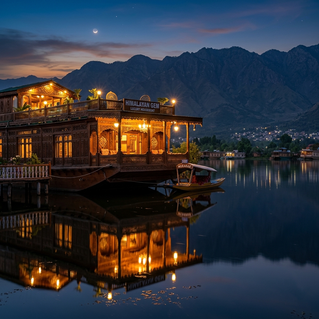 Royal Houseboat Dal Lake