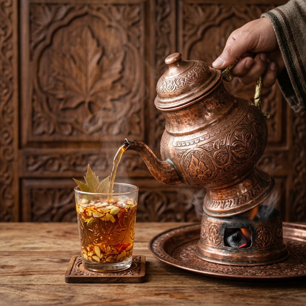 Kashmiri Kahwa Tea Hospitality